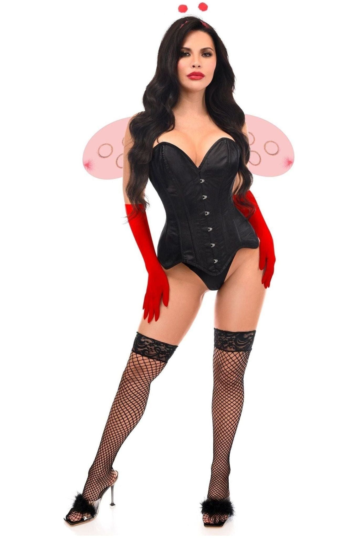Top Drawer 4 PC Sassy Ladybug Corset Costume - Daisy Corsets