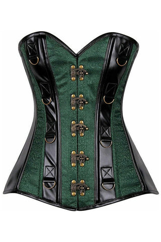 Green Brocade Corset at best price in Faridabad by Easto Garments