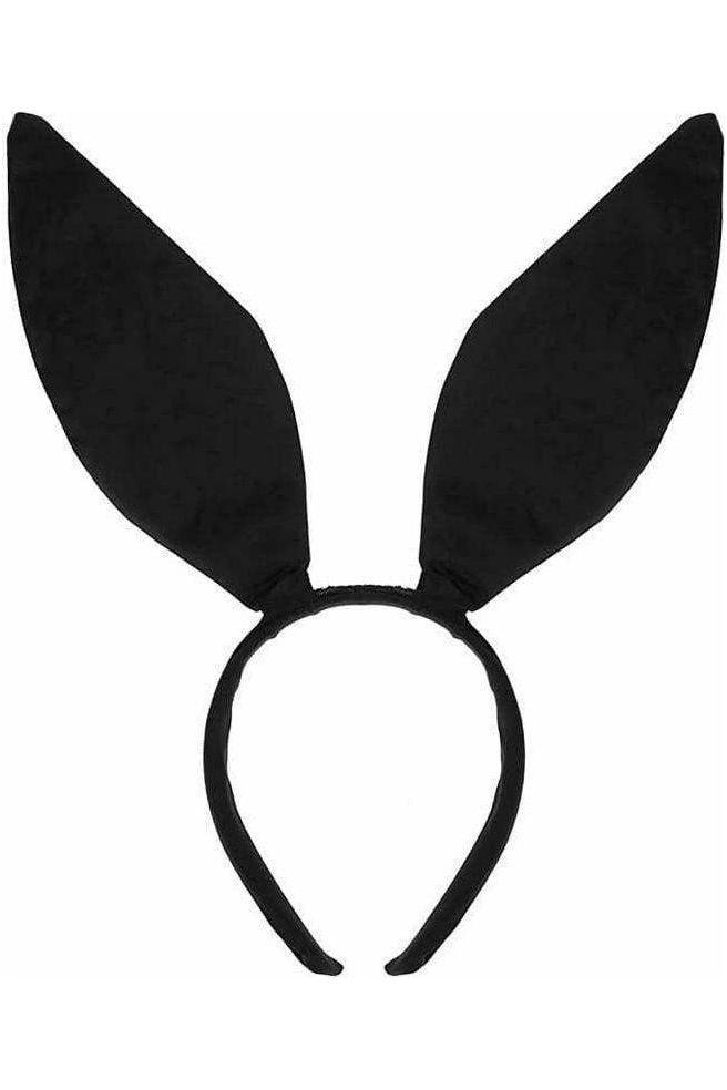 Black Satin Bunny Ears - Daisy Corsets