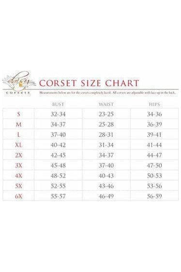 Lavish Red Sheer Lace Underwire Open Cup Underbust Corset - Daisy Corsets