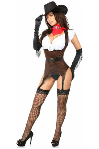 Top Drawer "Ride 'em Cowgirl" Premium Corset Costume - Daisy Corsets